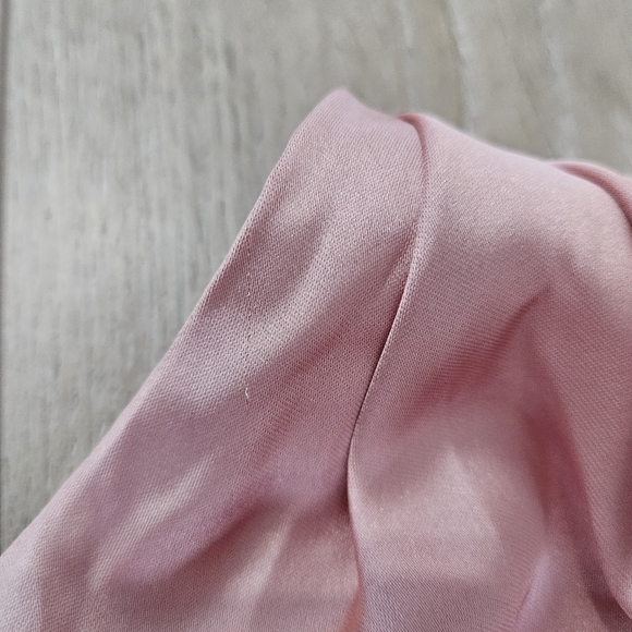 Cupshe NWT, One Shoulder Dress, Blush Pink, Size Small - Picture 15 of 16
